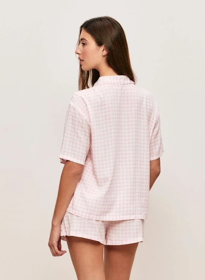 UNDIZ pink Heart print pyjama set for Women | Best Price UAE